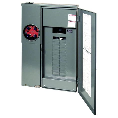 electric meter box 200 amp overhead|200 amp main meter combo.